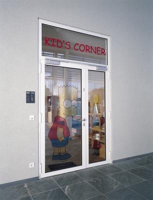 Eingang zum Kid's Corner 
