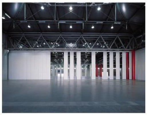 Raumtrennelemente 510 Variflex Solid im Messezentrum