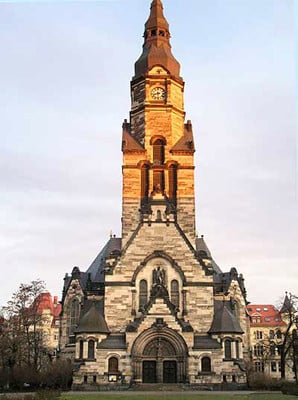 Die meisten Kirchen haben eine lange Nutzungsdauer: Michaeliskirche in Leipzig