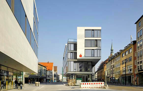 Ansicht der Westfassade