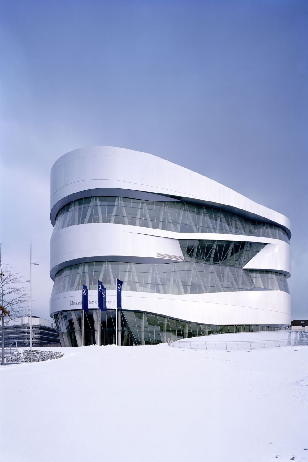 Mercedes Benz Museum In Stuttgart Beton Freizeit Sport Baunetz Wissen