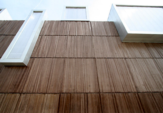 Detail Strukturfassade