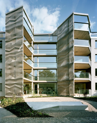 Rückansicht Vorderhaus