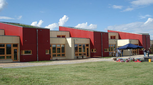 Passivhaus - Kindergarten in Oelsnitz/Vogtland