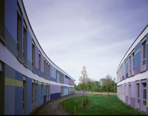 Innenhöfe geben den Kindern Raum für Ruhe und Entspannung