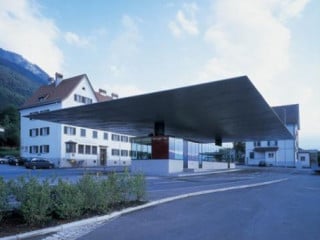Grenzstation in Tisis/A