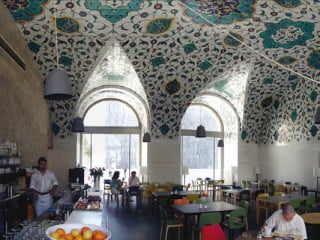 Café-Restaurant im Museumsquartier in Wien