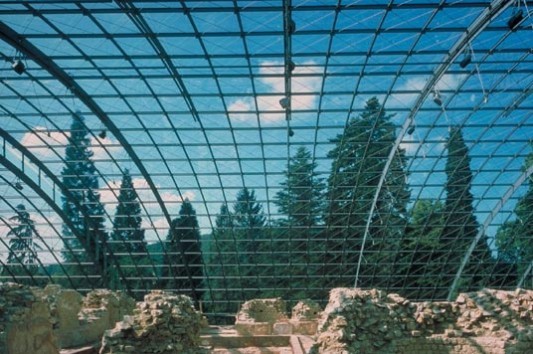 Römische Badruine in Badenweiler