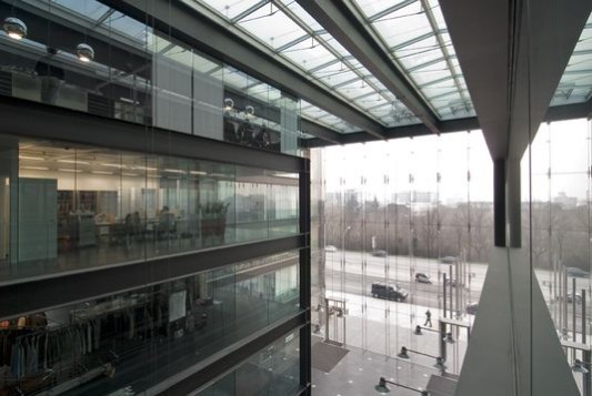 Innenansicht des Atriums