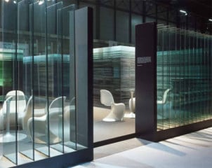 Eingangsbereich des Messestandes