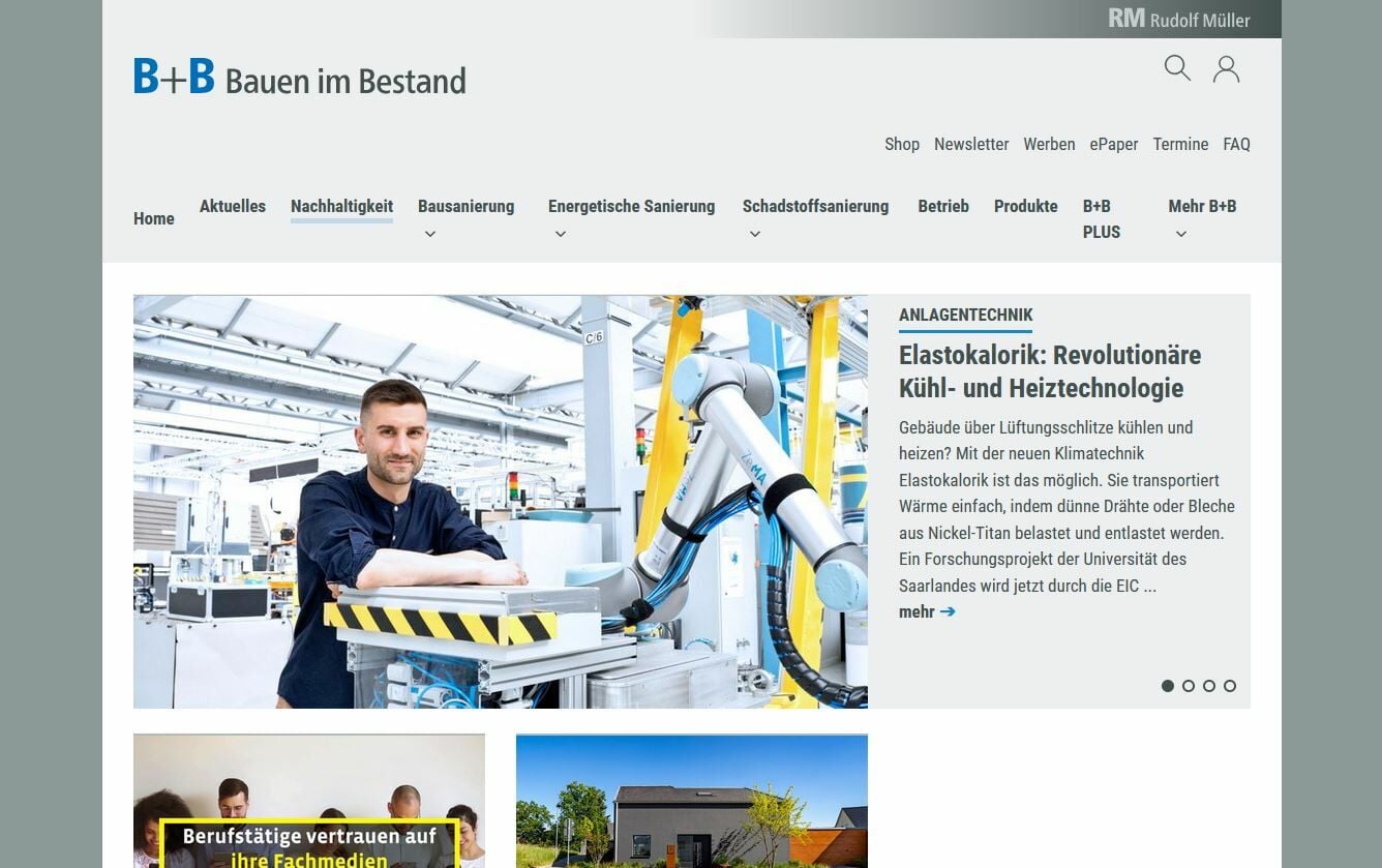 Instandsetzung, Modernisierung und Umbau