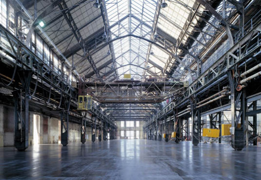 Blick in die Jahrhunderthalle