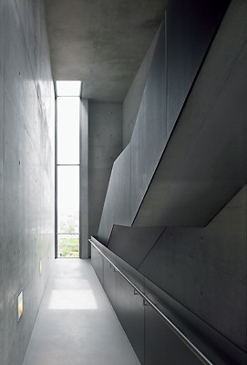 Sichtbeton im Treppenhaus