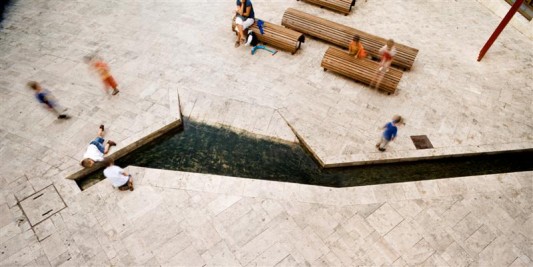Altstadtsanierung in Banyoles/E