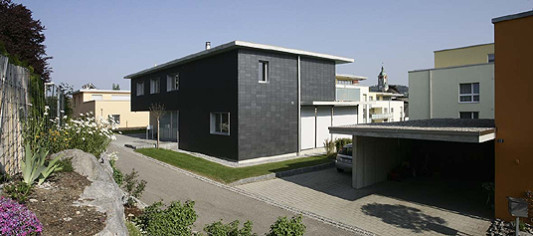 Das Gebäude in seiner Umgebung