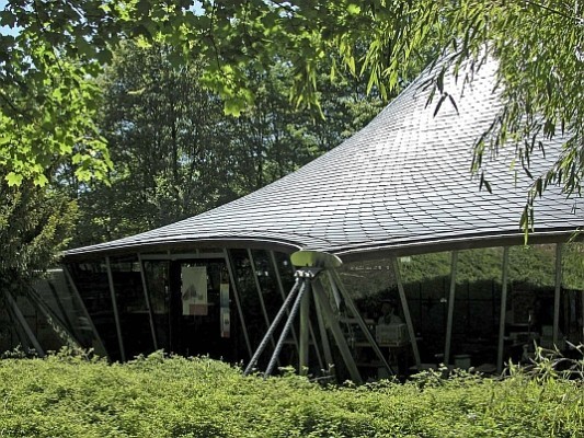 Seiltragwerk mit Schiefer in Stuttgart