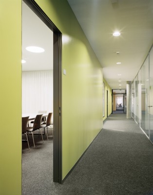Korridor im Bürogebäude
