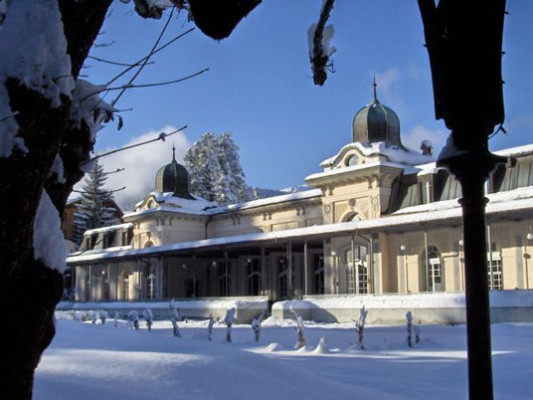 Winteransicht Pavillon