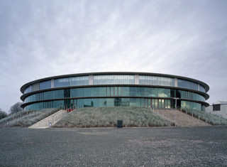 Die kreisrunde Mehrzweckhalle