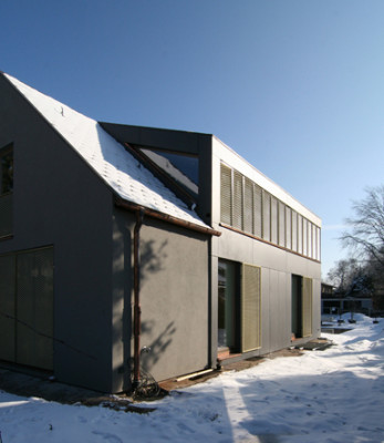 Ansicht Nordseite mit Gaube