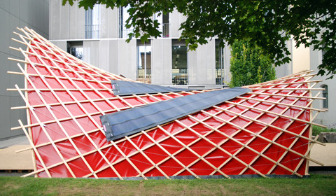 Screenhaus Solar der Universität Weimar