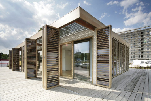 Plus Energie Haus Des Bmvbs Solar Sonderbauten Baunetz Wissen