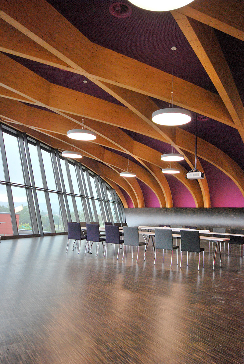 Der Sitzungssaal im Obergeschoss