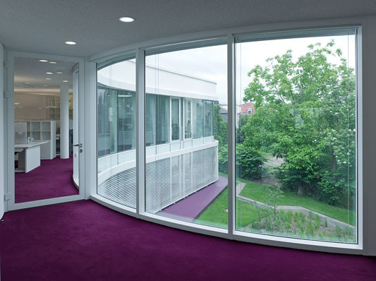 Blick aus dem Obergeschoss