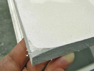 Kalziumsilikatplatte