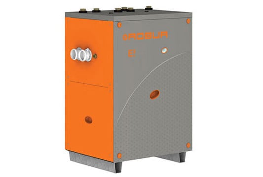 Modulierende Brennwert-Absorptions-Wärmepumpe zur Innen- / Außeninstallation für Heizung und Trinkwasser-Erwärmung bis zu 70°C