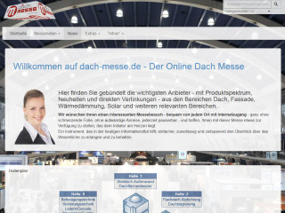 Messeportal für Dach, Fassade, Wärmeschutz und Solar