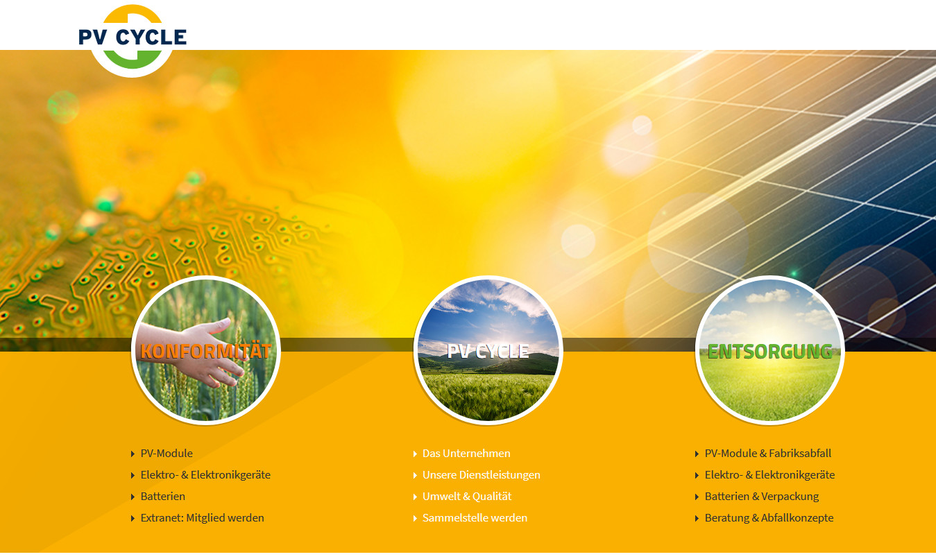 PV Cycle Solar Verbände
