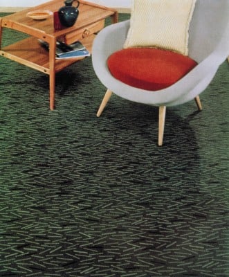 Linoleum der 1950er Jahre (Kollektion Mikado)
