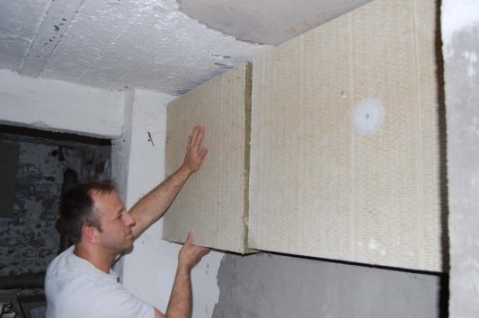 120 mm dicke Dämmung im Keller