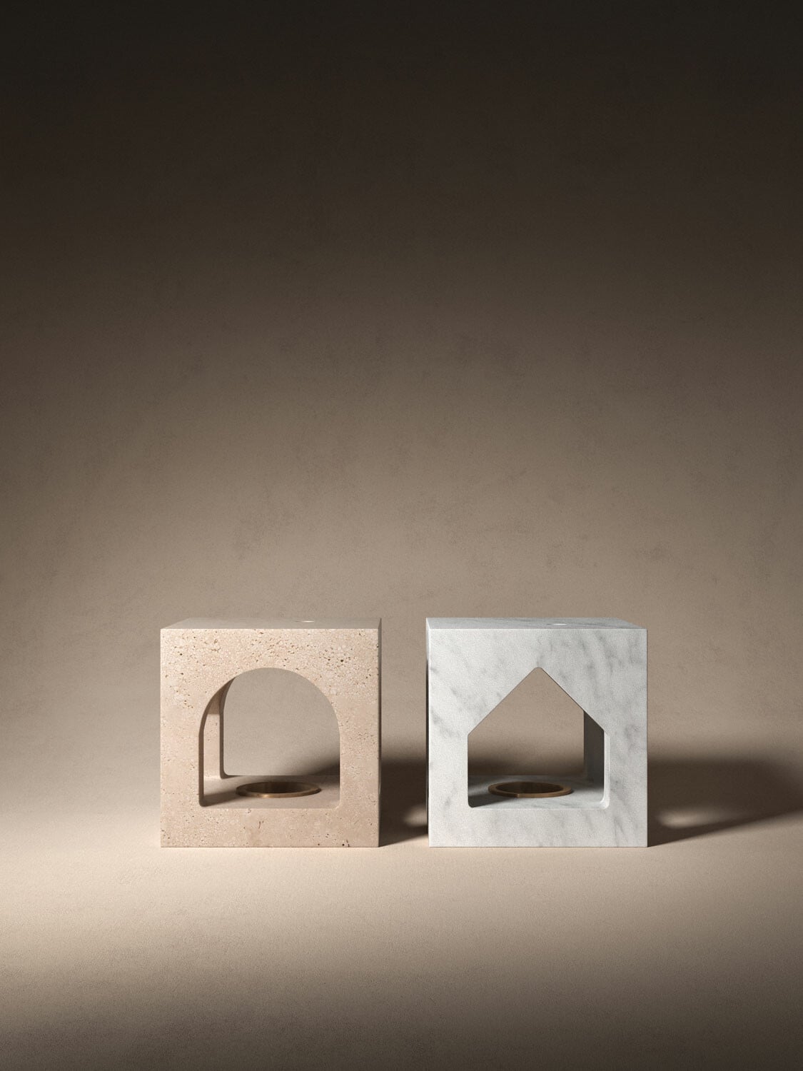 Made of Bianco Carrara: Kengo Kumas Projekt The Village/ MA für den italienischen Hersteller Salvatori