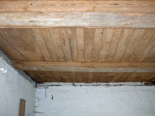 Holzbalkendecke
