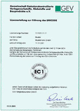 Beispiel einer Lizenserteilung