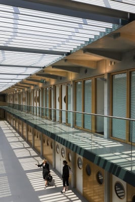 Erschließung im Hauptgebäude