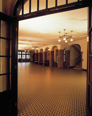 Die Diele im 2. Obergeschoss des Neuen Rathauses Bremen 