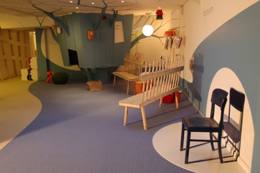 Den Kindern soll die Ausstellung einen einfachen Zugang zum Design ermöglichen