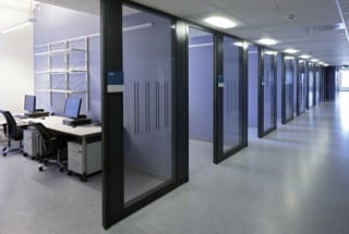 PVC-Beläge eignen sich für den Einsatz in vielen Bereichen, wie hier beispielsweise im St. Olav Hospital in Trondheim