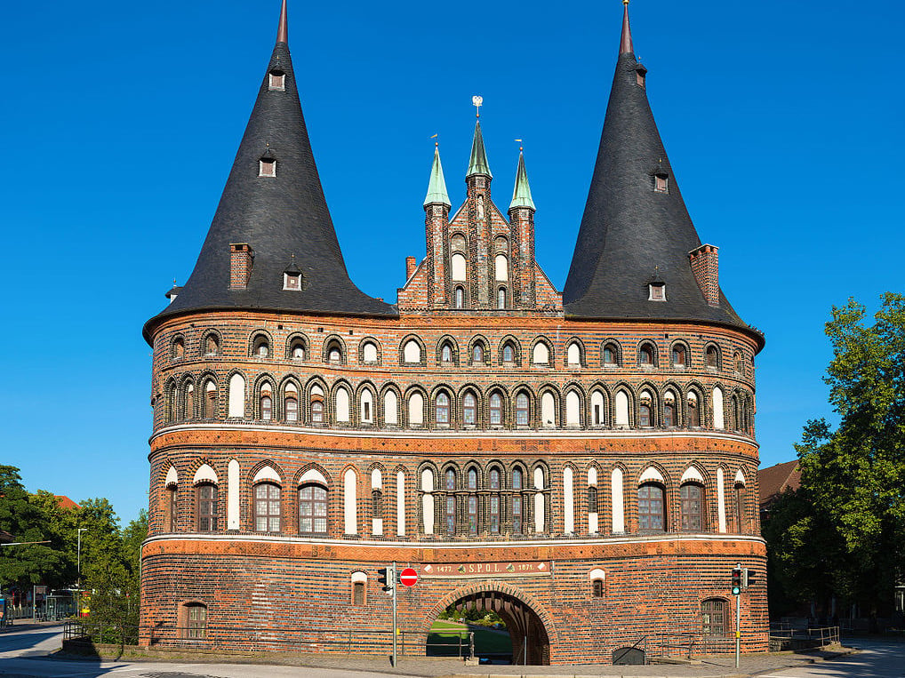Holstentor in Lübeck (Stadtseite)