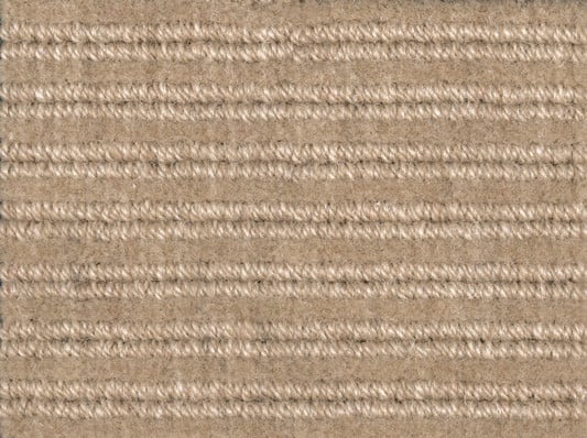 Im Wilton-Webverfahren hergestellter Teppichboden aus 100% Schurwolle (Produkt Belan, beige)