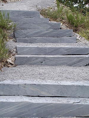 Treppen aus Schiefer