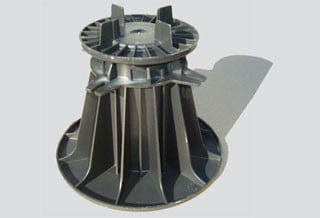 Beispiel Stelzlager Höhe 150 mm