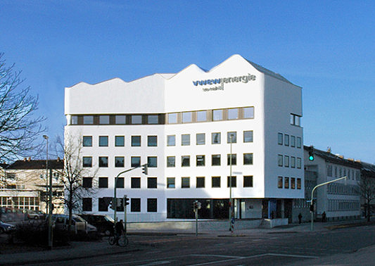 Das Verwaltungsgebäude nach dem Umbau