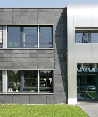 Ausschnitt der Südfassade