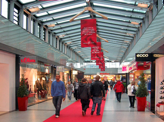 Einkaufspassage in Innsbruck
