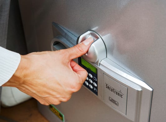 Bis zu zwanzig Fingerabdrücke können gespeichert werden