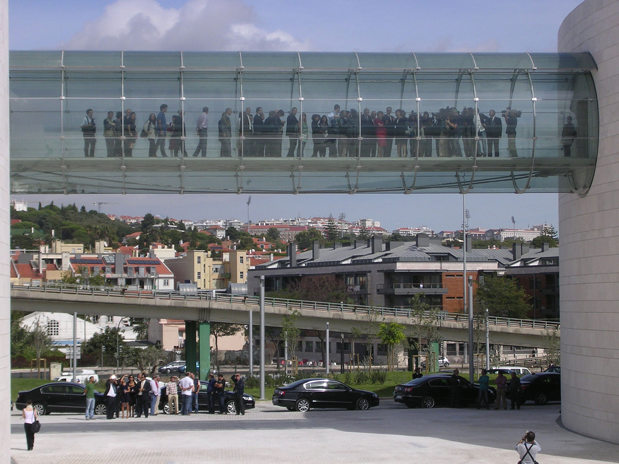 Erste Belastungsprobe, u.a. mit dem Staatspräsidenten der portugiesischen Republik